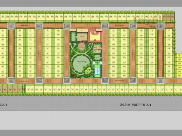 ddjay plots in sector 95A Gurgaon master plan numbering