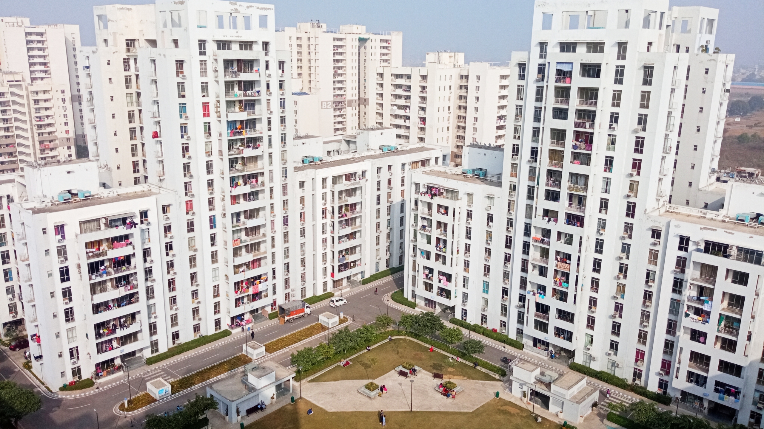 Vatika Lifestyle Sector 83 Gurgaon aerial view