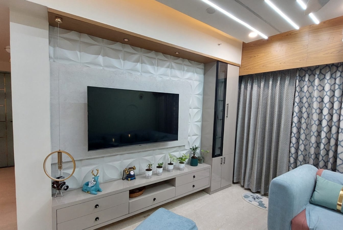 3BHK for sale in Umang Winter Hills TV Cabinet