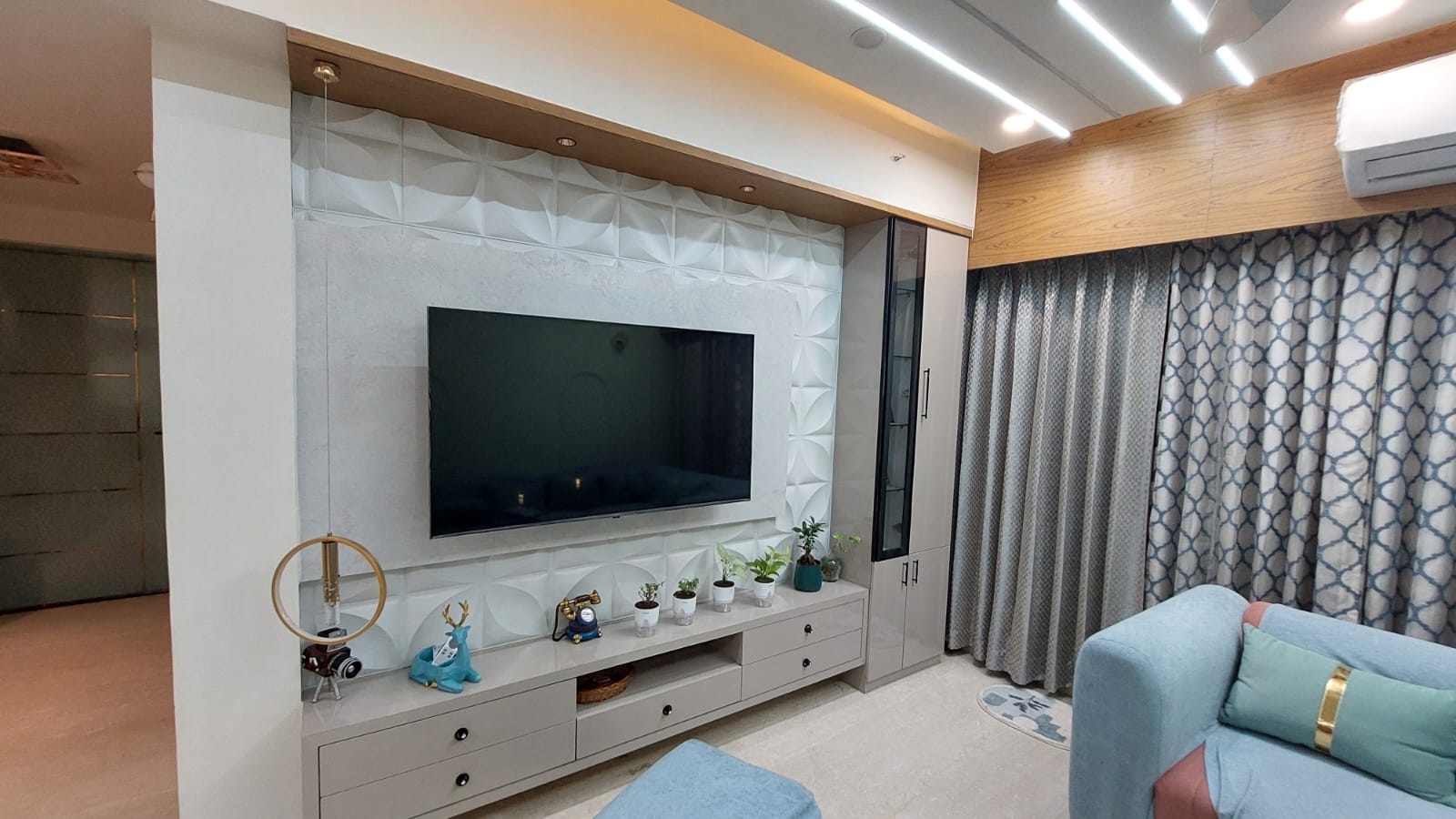 3BHK for sale in Umang Winter Hills TV Cabinet