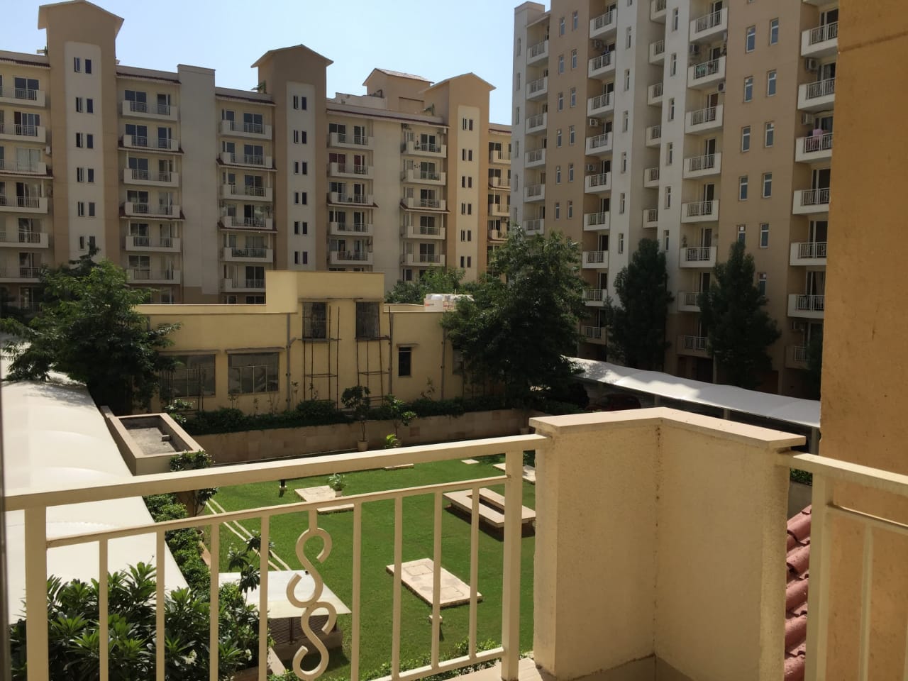 Emaar Palm Hills Sector 77 Gurgaon balcony view